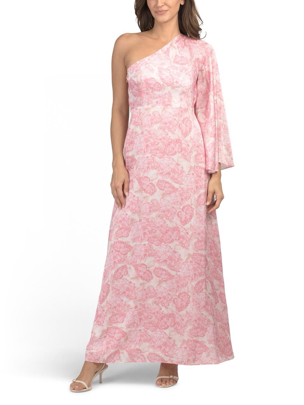 NWT Sachin & Babi Keely Pink Floral Gown Sz 22W